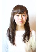 王道!ナチュラルロングヘア