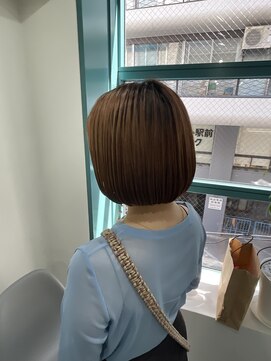 ヘアースタジオ ゼン(hair studio Zen) ワンレンボブ