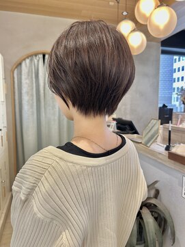 ロンドアジュール 横浜(Lond azur) 首元スッキリ！こだわりの襟足！横浜で大人美人ショートボブ