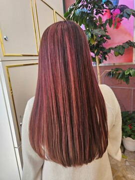 エイムコーゾー美容室(AiM KOZO) ロング×ハイライト