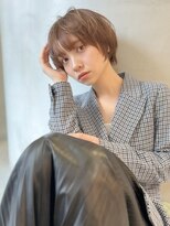 ロンドエニカ 大宮(Lond enika)&nbsp;前髪パーマアッシュカラーレイヤーロンググレーベージュ[大宮]