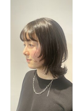 マティス 藤崎店(MATISSE) 顔周りが可愛いウルフカット。