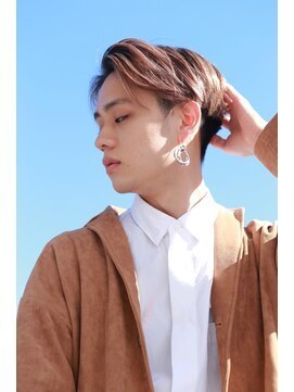 リップス 原宿(LIPPS) 前下がりナチュラルセンターパート