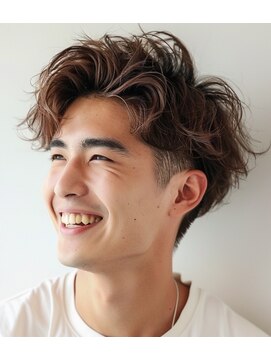 メンズ ルシードスタイル アウラ 松戸市五香(LUCIDO STYLE Aura) メンズスタイル【五香#メンズカット＜理容室＞#ブリーチ#眉毛】