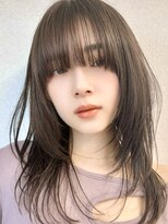 サンド ミュウ 横浜店(sand mieu) ボブディオリーブベージュ髪質改善縮毛矯正フェイスレイヤー