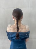 タイト編みおろし