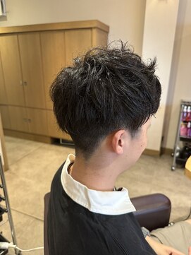ユウヘアー 石川橋店(U Hair) 似合わせカット/パーマ風マッシュ/メンズ
