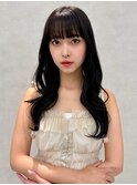 レイヤーロング/ヘルシースタイル/韓国ヘア/ベビーピンク/吉祥寺