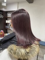 カーム(calm)&nbsp;黒髪/ボブルフ/ネビージュ/小顔/ワンレン/鹿島田/髪質改善/前髪