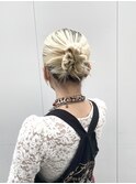 ヘアセットねじねじタイトカチモリ