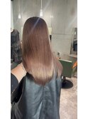 透明感グレージュ