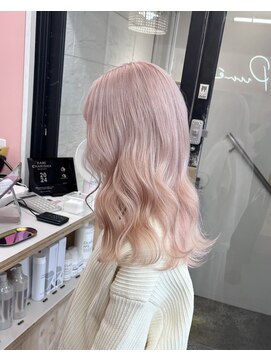 プネル(punel) ホワイトピンク/ケアブリーチ/原宿