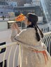【箱崎限定】カラー＋シルクトリートメント＋簡単ヘアアレンジ