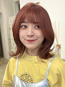 セイドット フクオカ(Say.FUKUOKA) 【Say.福岡】くびれボブ×レイヤー×くすみピンク×ブリーチ