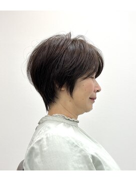 テルミークリニカルデザイン 北千里 ショート丸みショート40代ショート