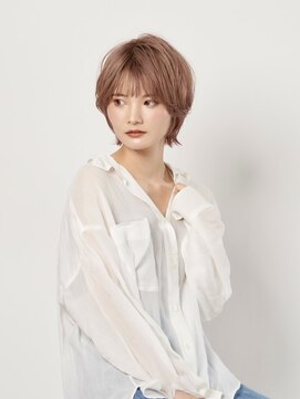 レム 中目黒アトラスタワー(REM) ショート×ピンクベージュ