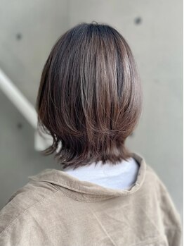 シェマル (chezmale)の写真/≪平井駅2分≫傷みが気になる方は【chezmale】のヘアカラーがおすすめ！ダメージを抑え頭皮に優しい施術◎