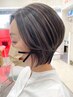 カット+脱白髪染めカラー+1stepTR　￥15950