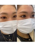 とにかくまつ毛をあげたいギャンギャンまつげ◎<原田>