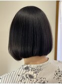 内巻きボブ
