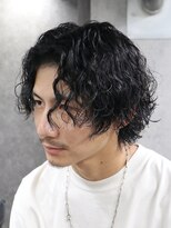 アンサー 渋谷(ANSWER)&nbsp;波巻きスパイラル縦落ちパーマサーフカール