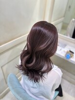 アソビ 表参道(ASOBI)&nbsp;ブリーチなしダブルカラー/ピンクブラウン/ピンクカラー