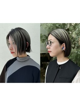 発色がよくダメージの少ないカラー剤を使用!透明感あふれる髪へ♪個性的なデザインカラーも人気です◇