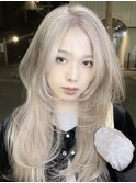 ミディアムヘア/暗めカラー/グランマッシュ/