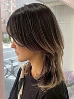 ミルシンク(1005mille cinq)&nbsp;ハッシュカット/ウルフカット/ミディアムレイヤー/レイヤー