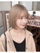 ヘアサロン ミロ(Hair Salon MIRO)&nbsp;ハイトーン×bob