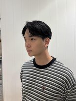 ビューバイネオリーブ 用賀店(Beau'r by neolive)&nbsp;フェザーパーマ刈り上げセンターパート波巻きツイストスパイラル