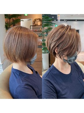 バンプ ギンザ(BUMP GINZA) 30代40代50代白髪染め銀座絶壁解消小顔くびれショートヘア伊