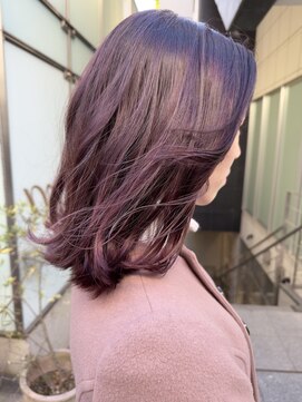 ティエラ 原宿 表参道(Tierra) 〈Tierra毛利仁美〉艶が倍増!ピンクバーガンディカラー