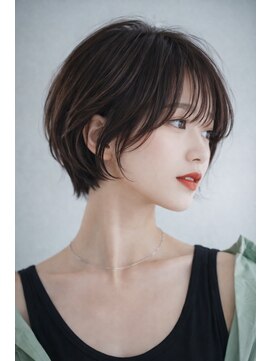 レム 仙台店(L.E.M) 【丸みショートボブ/似合わせカット】