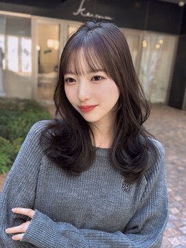 クム(kumu) 【kumu】くびれミディ /グレージュ/ アイドル前髪/栄/名古屋