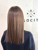 ヘアーアンドスパソシット(HAIR&SPA SOCIT)&nbsp;つるりんちょカラー