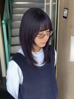 ロア バイ アヴァンス 天王寺店(Lowa by avance.)&nbsp;【レイヤー】×【ブルーラベンダー】×【髪質改善】