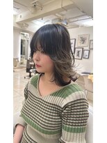 ヘアーアンドメイク ブリリアント(hair&make BRILLIANT)&nbsp;ランダム巻きレイヤースタイル