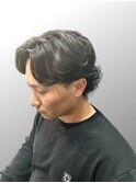大分20代30代センターパートウルフニュアンスサーフ