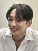 men's/メンズ/メンズカット/韓国/黒染/顔周り/マッシュ/池袋