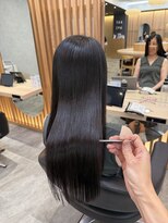 リファインド(REFINED)&nbsp;美髪矯正×黒髪ロングストレート　大関