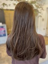 ヘアーアイスカルテット(HAIR ICI QUARTET)&nbsp;20代30代暗髪ショコラブラウン◎うる艶ストレートロング