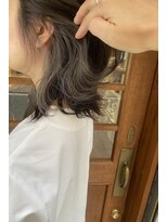 ウィーク 梅田(UiiC)&nbsp;◎グレー×グレージュ/インナーカラー/uiicumeda白井舞美◎