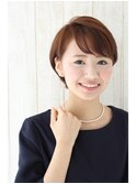 かわいい小顔ショート