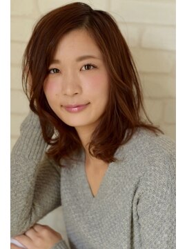 エイルヘアーガーデン(EIL hair Garden) 【EIL久留米】大人かわいいハネ感☆くびれセミディ