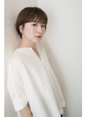 大人かわいい小顔ショートボブ☆