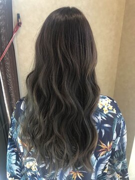 アース コアフュールボーテ 上越店(EARTH coiffure beaute) カーキアッシュ