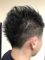 美容室 ステラ ツーブロックモヒ