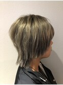 切りっぱなし　ショートスタイル