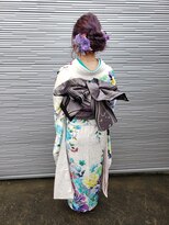 アムズヘアーファム&nbsp;振袖着付